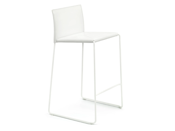 BIZZY - Stackable sled base stool by ENRICO PELLIZZONI - view 2
